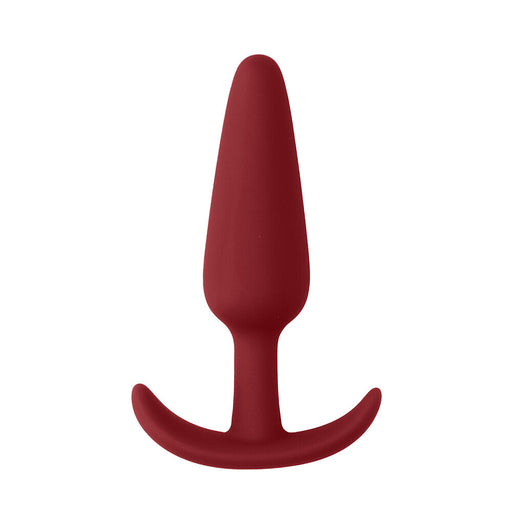 Beginners Size Slim Butt Plug Red - AEX Toys